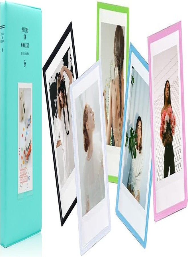 Zenko 128 Pockets Photo Album Compatible with Fujifilm Instax Mini 12, 11, 9, 8, 90, 25, Polaroid Snap PIC-300, Kodak 3-Inch Film (Mint) & Magnetic Frames - Image 1